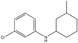 3-chloro-N-(3-methylcyclohexyl)aniline,,结构式