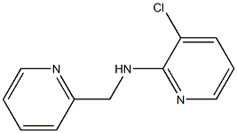 3-chloro-N-(pyridin-2-ylmethyl)pyridin-2-amine Structure