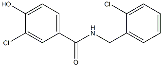 3-chloro-N-[(2-chlorophenyl)methyl]-4-hydroxybenzamide