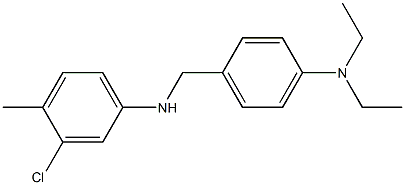 3-chloro-N-{[4-(diethylamino)phenyl]methyl}-4-methylaniline|