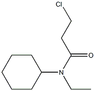3-chloro-N-cyclohexyl-N-ethylpropanamide
