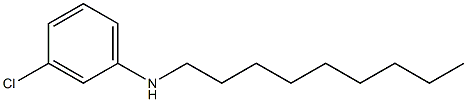 3-chloro-N-nonylaniline Structure