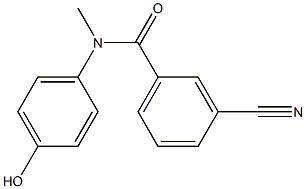  3-cyano-N-(4-hydroxyphenyl)-N-methylbenzamide