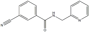 3-cyano-N-(pyridin-2-ylmethyl)benzamide