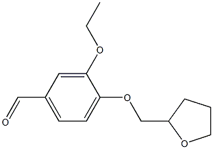  3-ethoxy-4-(tetrahydrofuran-2-ylmethoxy)benzaldehyde