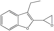3-ethyl-2-oxiran-2-yl-1-benzofuran Struktur