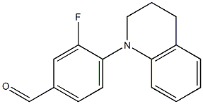 3-fluoro-4-(1,2,3,4-tetrahydroquinolin-1-yl)benzaldehyde