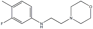 3-fluoro-4-methyl-N-[2-(morpholin-4-yl)ethyl]aniline|