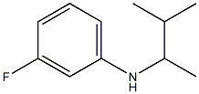 3-fluoro-N-(3-methylbutan-2-yl)aniline Struktur
