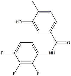 3-hydroxy-4-methyl-N-(2,3,4-trifluorophenyl)benzamide