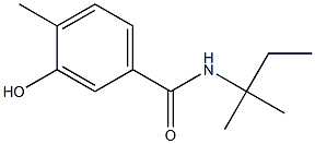 3-hydroxy-4-methyl-N-(2-methylbutan-2-yl)benzamide