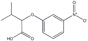 3-methyl-2-(3-nitrophenoxy)butanoic acid