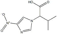 3-methyl-2-(4-nitro-1H-imidazol-1-yl)butanoic acid