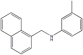 3-methyl-N-(naphthalen-1-ylmethyl)aniline