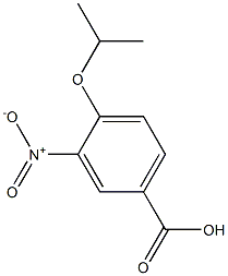 3-nitro-4-(propan-2-yloxy)benzoic acid,,结构式