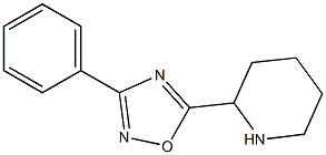 3-phenyl-5-(piperidin-2-yl)-1,2,4-oxadiazole Structure