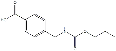 4-({[(2-methylpropoxy)carbonyl]amino}methyl)benzoic acid