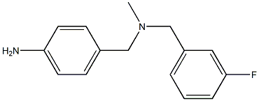 4-({[(3-fluorophenyl)methyl](methyl)amino}methyl)aniline