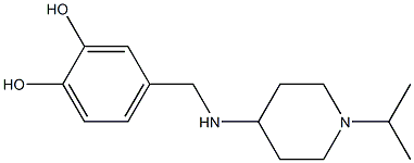 4-({[1-(propan-2-yl)piperidin-4-yl]amino}methyl)benzene-1,2-diol