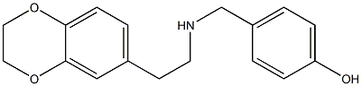 4-({[2-(2,3-dihydro-1,4-benzodioxin-6-yl)ethyl]amino}methyl)phenol