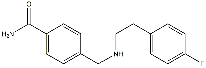 4-({[2-(4-fluorophenyl)ethyl]amino}methyl)benzamide