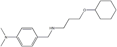  4-({[3-(cyclohexyloxy)propyl]amino}methyl)-N,N-dimethylaniline