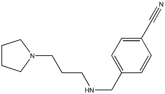  4-({[3-(pyrrolidin-1-yl)propyl]amino}methyl)benzonitrile