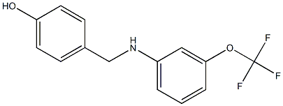 4-({[3-(trifluoromethoxy)phenyl]amino}methyl)phenol