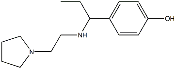 4-(1-{[2-(pyrrolidin-1-yl)ethyl]amino}propyl)phenol