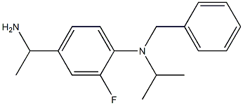 4-(1-aminoethyl)-N-benzyl-2-fluoro-N-(propan-2-yl)aniline