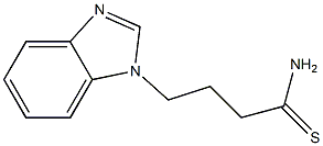 4-(1H-benzimidazol-1-yl)butanethioamide 结构式