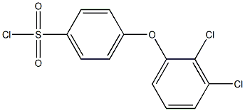 4-(2,3-dichlorophenoxy)benzene-1-sulfonyl chloride|