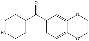 4-(2,3-dihydro-1,4-benzodioxin-6-ylcarbonyl)piperidine