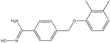 4-(2,3-dimethylphenoxymethyl)-N'-hydroxybenzene-1-carboximidamide