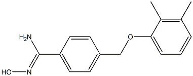  4-(2,3-dimethylphenoxymethyl)-N'-hydroxybenzene-1-carboximidamide