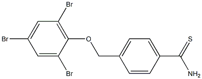 4-(2,4,6-tribromophenoxymethyl)benzene-1-carbothioamide