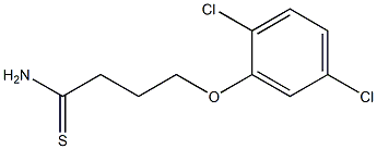 4-(2,5-dichlorophenoxy)butanethioamide Structure