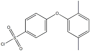 4-(2,5-dimethylphenoxy)benzene-1-sulfonyl chloride Structure
