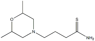 4-(2,6-dimethylmorpholin-4-yl)butanethioamide