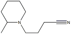 4-(2-methylpiperidin-1-yl)butanenitrile Structure