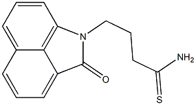 4-(2-oxobenzo[cd]indol-1(2H)-yl)butanethioamide 结构式