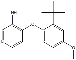 4-(2-tert-butyl-4-methoxyphenoxy)pyridin-3-amine