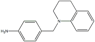 4-(3,4-dihydroquinolin-1(2H)-ylmethyl)aniline,,结构式