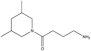 4-(3,5-dimethylpiperidin-1-yl)-4-oxobutan-1-amine