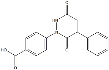 4-(3,6-dioxo-5-phenyltetrahydropyridazin-1(2H)-yl)benzoic acid