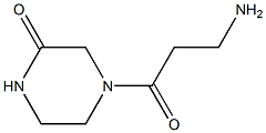 4-(3-aminopropanoyl)piperazin-2-one