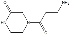  4-(3-aminopropanoyl)piperazin-2-one