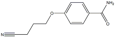 4-(3-cyanopropoxy)benzamide Structure