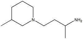 4-(3-methylpiperidin-1-yl)butan-2-amine,,结构式