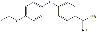  4-(4-ethoxyphenoxy)benzene-1-carboximidamide